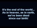 Hollywood Undead - City lyrics on screen