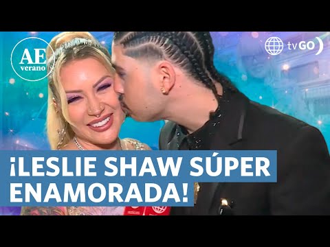 Leslie Shaw and "El Prefe" have been together for 4 years | América Espectáculos de verano (TODAY)