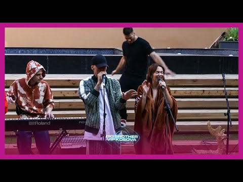 Vazhdojnë përgatitjet, Getinjo dhe Ana këndojnë pjesët e tyre - Big Brother VIP Kosova