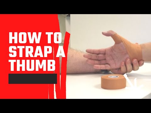 How to Strap a Thumb