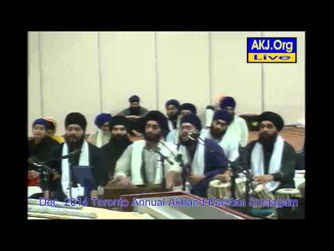 093 Toronto Dec. 2014 Smaagam - Raensabaayee Keertan - Bh. Gurdeep Singh Jee Toronto