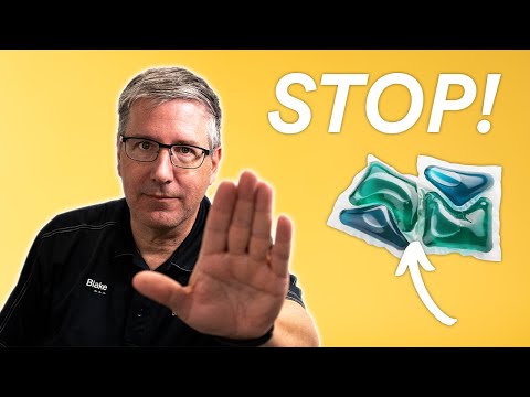 Part of a video titled Why You Shouldn't Use Laundry Pods (probably.) - YouTube