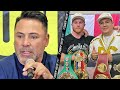 OSCAR DE LA HOYA "REYNOSO ONLY HAS TIME TO TRAIN CANELO" TALKS VERGIL ORTIZ NOT TRAINING WITH CANELO