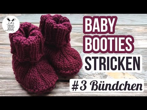 Baby Booties Stricken #3 Bündchen