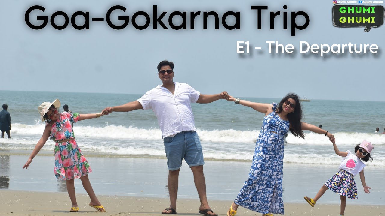 3rd Time Goa | Delhi to Goa to Gokarna Trip | Episode 1 | The Departure | New North Goa Airport 