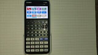 How to automatically solve equations using the CASIO fx-CG50 calculator