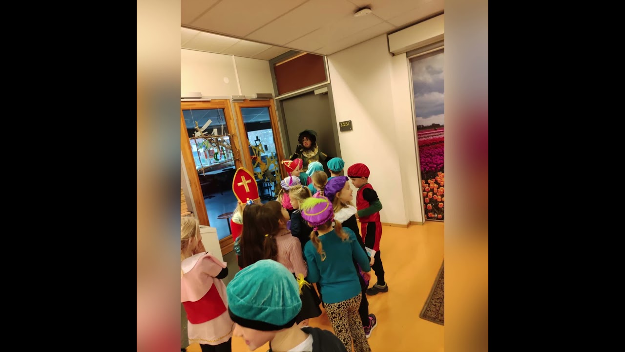 Sinterklaasfeest in de Bloeikas