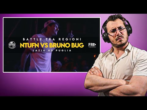 REACTION a BRUNO BUG vs NTUFN - TEAM PUGLIA vs TEAM LAZIO - BATTLE fra REGIONI