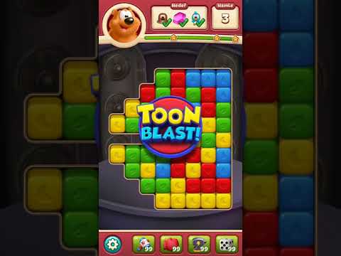 Toon Blast 3451 - 3460 ??!! 🌛 🌞 🌜