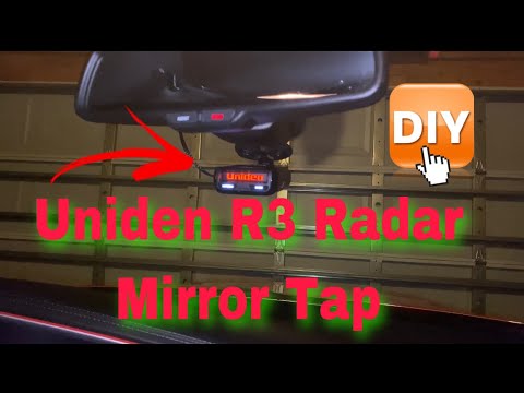 DIY Install: Hardwiring uniden R3 radar detector into mirror tap on 2020 Dodge Charger 392 Scatpack