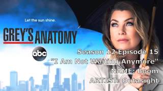 Grey&#39;s Anatomy Soundtrack - &quot;Boom&quot; by Outasight (12x15)