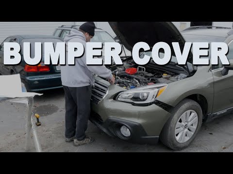 How To Assemble and Install a Front Bumper - 2017 Subaru Outback