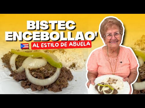 GRANDMA'S STYLE STEAK WITH ONIONS, A TRUE PUERTO RICAN COOK