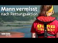Nach Rettungsversuch vermisst: Mann von Strömung im Rhein mitgerissen  | WDR Aktuelle Stunde