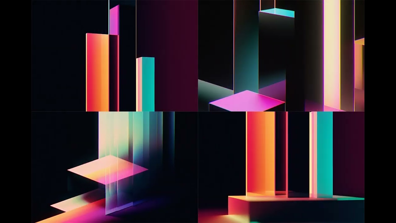 Download Chromatic Glass Abstract Backgrounds Stock Graphics