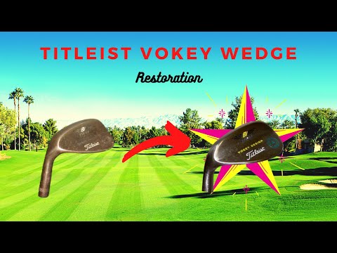 TITLEIST VOKEY WEDGE RESTORATION (56° Oil Can Finish)