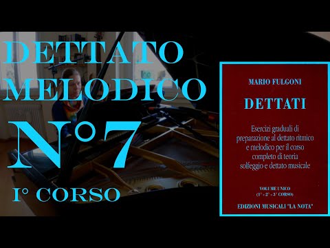 Dettato Melodico n.7 - I Corso - M. Fulgoni