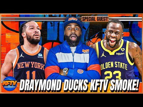 Breaking News: Draymond Green Ducks The Knicks Fan TV Smoke!