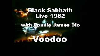 Black Sabbath. &quot;Voodoo&quot;. Live 1982 At Hammersmith Odeon. Audio Remastered.