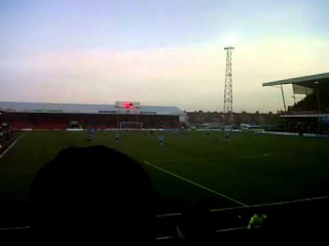 Grimsby Town Fans-Wembley Chant Against Dartford (First Leg-Blundell Park)