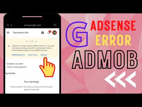AdSense no longer shows AdMob metrics  To see your estimated earnings and other monetization