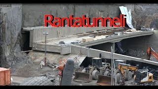 preview picture of video 'Tampere rantatunneli 1.12.2014 Naistenlahti Rantaväylän tunneli'