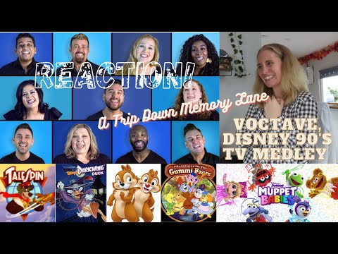 REACTION! Voctave, Disney 90's TV Medley #Voctave #Disney90sTVMedley #ALittleMoreOfLisa
