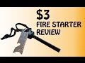 How to use a Fire starter | Survival gear