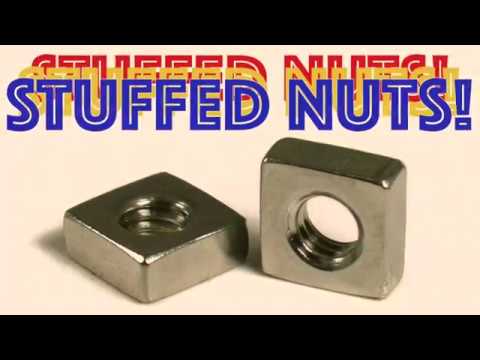 STUFFED NUTS!  Synthrotek Eurorack / Modular Rails.  Stuff those nuts - better than nutstrips!