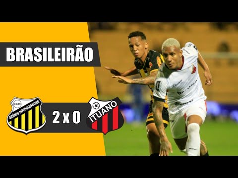 Gols e lances de Novorizontino x Ituano