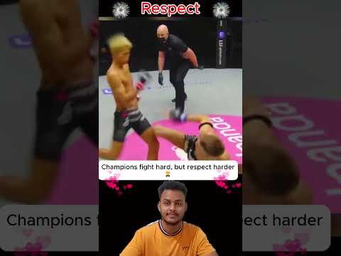 Respect Inside the Ring #kindnessiscool