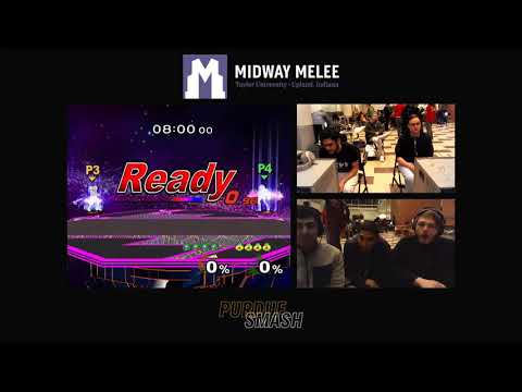 Midway Melee 1 - Top 32 - Losers Finals - (Sheik) Free Palestine vs Morsecode762 (Samus)