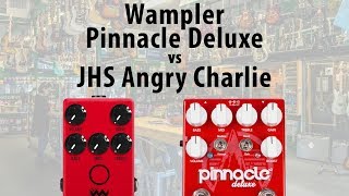 Video thumbnail for JHS Angry Charlie v3 vs Wampler Pinnacle Deluxe v2 Overdrive Comparison by Alvas LLC