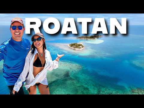 ¿Las mejores playas del Caribe están en ROATAN? Nuestra sorpresa en HONDURAS | Zorito y Doug