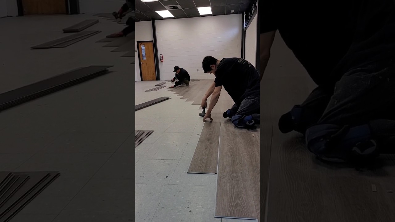 Check This Luxury Vinyl Plank Installation 💯 🔥