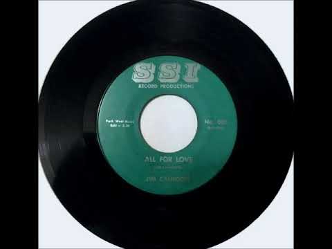 Jim Calhoon - All For Love ~ RARE OBSCURE teen doo wop teenage