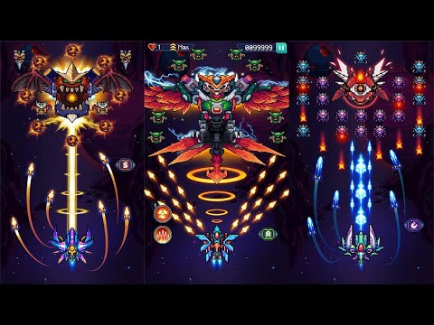 Galaxiga: Bắn ruồi, Bắn gà, Bắn máy bay