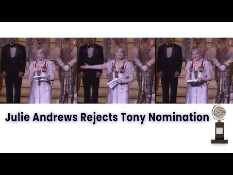 Julie Andrews Rejects Tony Nomination (1996)