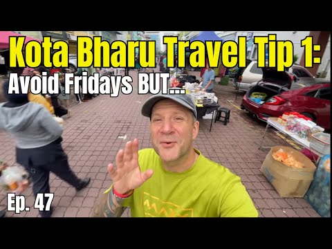 Exploring the Top Street Market in Kota Bharu Malaysia!