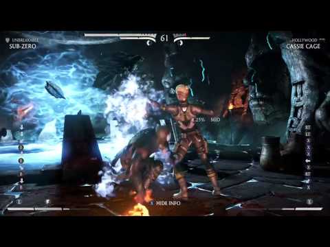 Online battle [ Sub-Zero's "Ice Cubed" Brutality ]