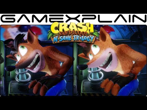 Crash Bandicoot: The N-Sane Trilogy Graphics Comparison (Switch vs PS4)