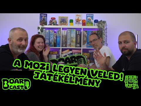 Mennyire vagy jó filmekből? – A mozi legyen veled! (Party játék teszt) - BoardCast - S02E32 - BoardCast