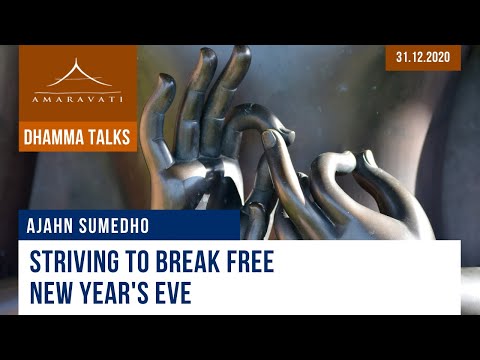 Striving to Break Free | Ajahn Sumedho | New Year's Eve | 31.12.2020