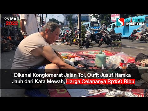 Dikenal Konglomerat Jalan Tol, Oufit Jusuf Hamka Jauh dari Kata Mewah, Harga Celananya Rp150 Ribu