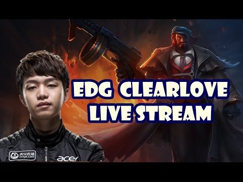[ June 23,2016 ] EDG clearlove - Graves Jungle - S6 live stream