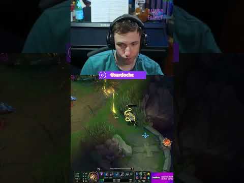 He got too lucky in the end (via @sardoche) #shorts #leagueoflegends #lol #sardoche #twitch #clips