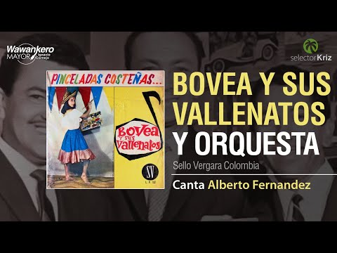 Bovea y sus Vallenatos con Orquesta | Pinceladas Costeñas | Sello Vergara