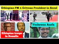 Ethiopian PM & Eritrean President in Seoul | Ethiopian troops in Somalia | EZEMA