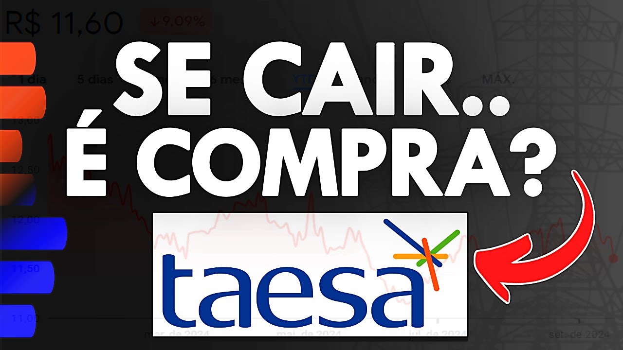TAESA: QUEDA DEVIDO A ALTA DA SELIC É OPORTUNIDADE JÁ OS DIVIDENDOS DEVEM SUBIR?