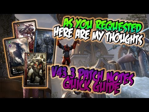 Paragon | You Asked For It, Here It Is My Thoughts On V43.3 Patch Notes | Paragon Gamplay